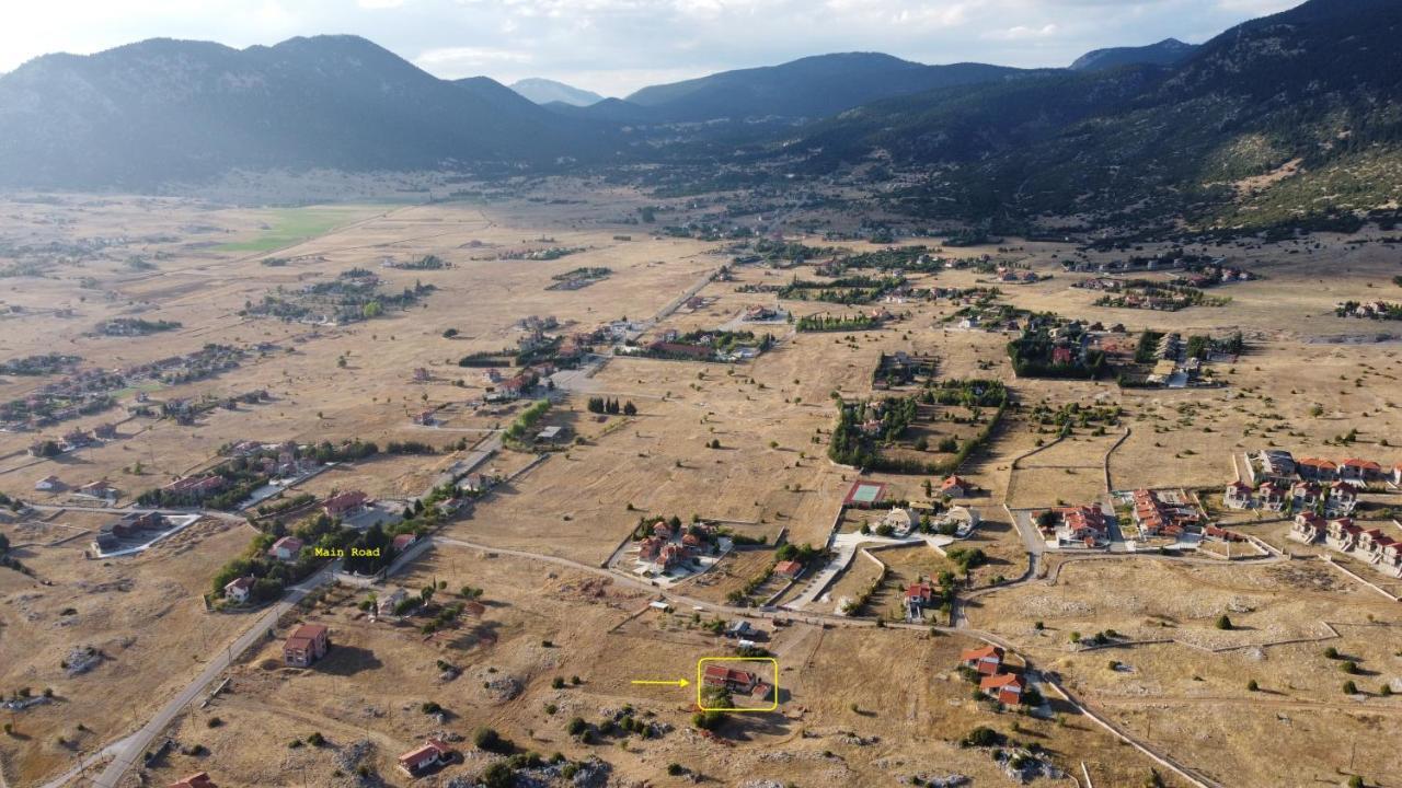 Chalet Renata 2 Livadi Arachovas Kalivia  Bagian luar foto